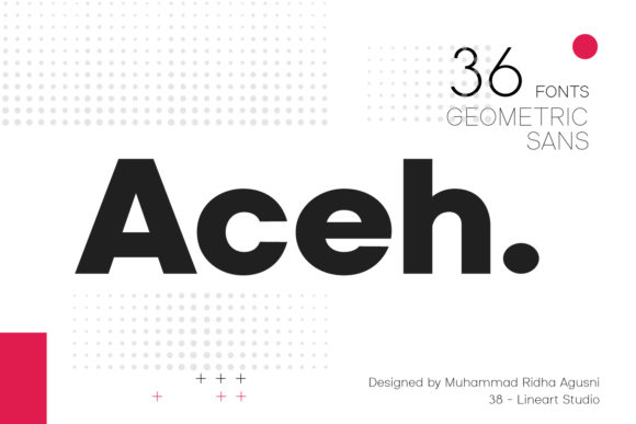 Aceh Font: A Minimal Sans Serif for Clear Campaigns