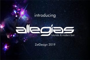 Allegias Typeface: A Futuristic Sans Serif for Modern Brands