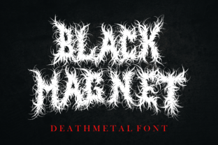 Black Magnet: A Bold Blackletter Font for Branding