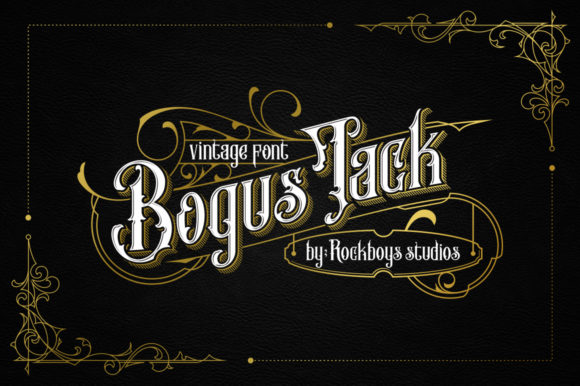 Bogus Jack: A Bold Blackletter Font for Editorial Impact