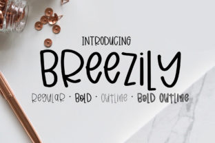 Breezily: The Hand-Lettered Font for Marketers