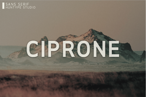 Ciprone Font: Bold Clarity for Campaign Design