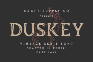 Duskey Serif Font: A Bold Choice for Brand Identity
