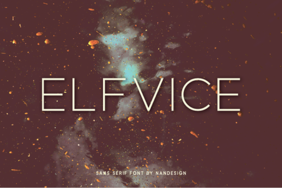 Elfvice: A Clean Sans Serif Font for Crafters