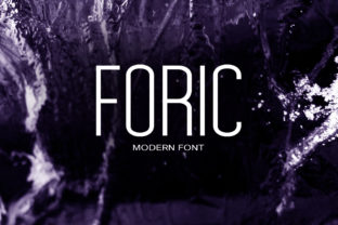 Foric: A Smart Sans Serif Font for Branding