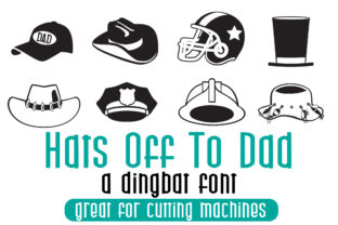 Hats off to Dad: A Playful Font for Branding