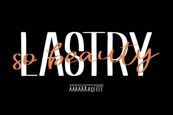 Lastry: A Modern Sans Serif Font for Makers