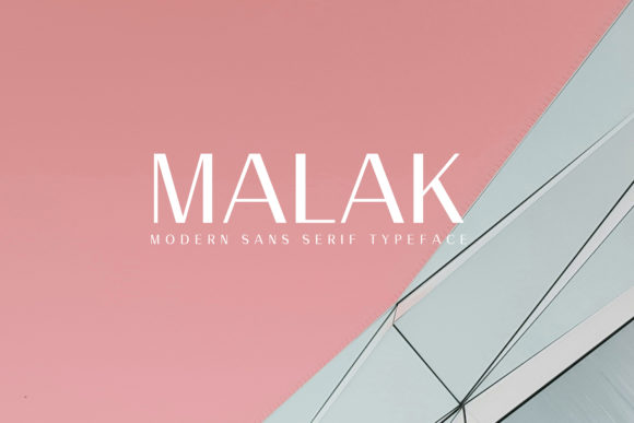 Malak: The Sans Serif Typeface for Modern Marketers