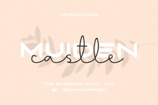 Muiden Castle Duo Typeface for Marketers