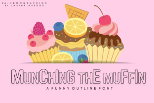 Munching the Muffin: A Playful Sans Serif Font for Web Design