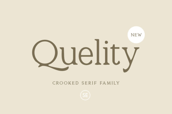 Quelity: A Clean Serif Font for Modern Web Design