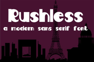 Rushless: A Versatile Sans Serif Font for Modern Branding
