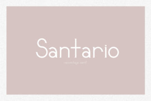 Santario: A Serif That Speaks With Quiet Authority