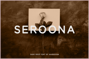 Seroona: A Clean Sans Serif Typeface for Web Design