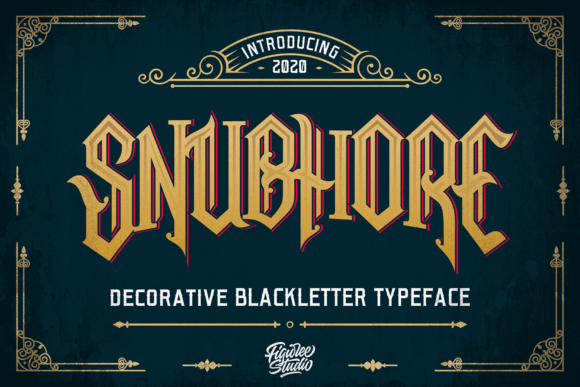 Snubhore: A Designer’s Honest Review of This Bold Blackletter