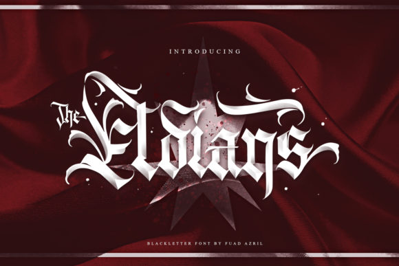 The Eldians: A Bold Blackletter Font for Campaigns