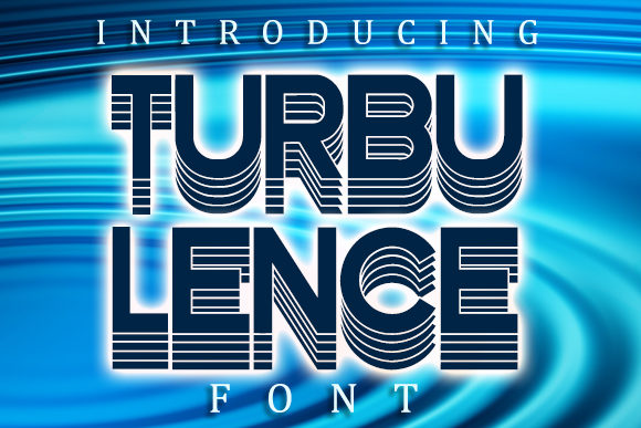 Turbulence Font: A Bold Choice for Creative Branding
