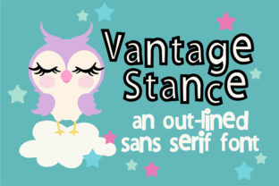 Vantage Stance: A Distinctive Sans Serif Typeface