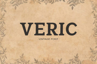 Veric: A Chunky Serif Font for Modern Web Design