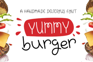 Yummy Burger: A Playful Sans Serif Font for Bold Campaigns